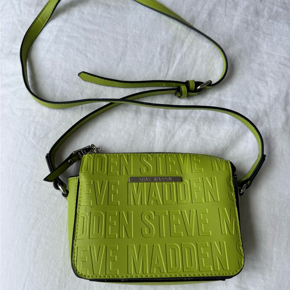 Steve Madden Lime Green Crossbody Bag